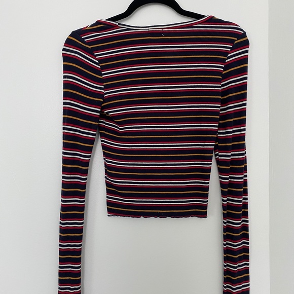 Striped fitted long sleeve - Picture 3 of 3